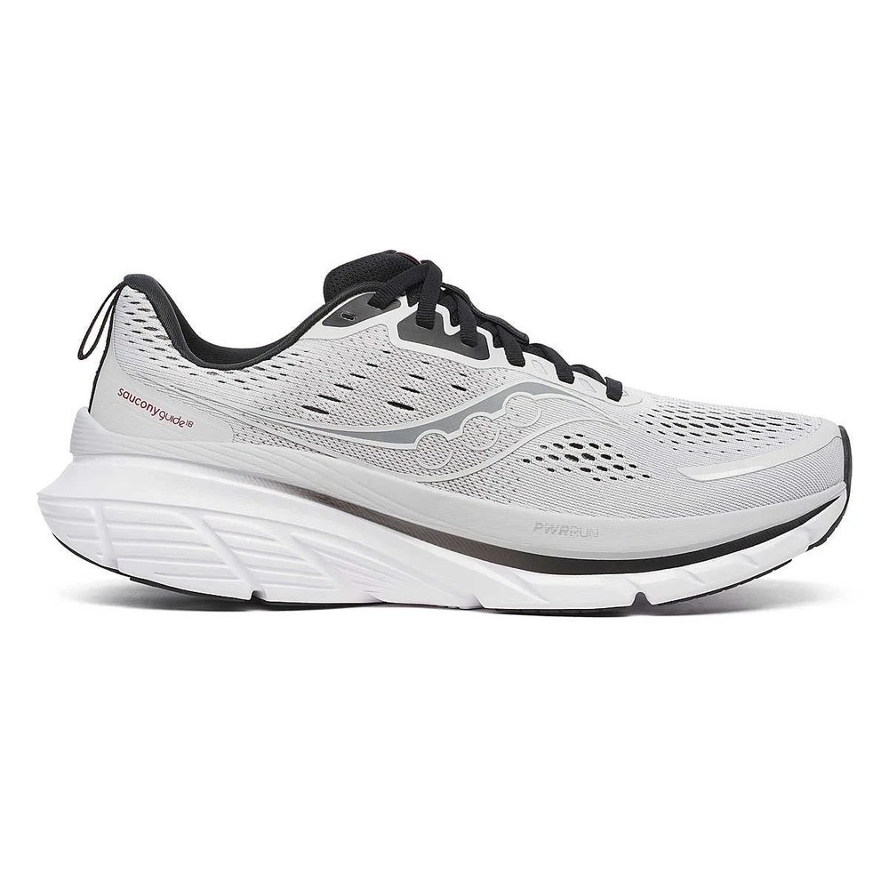 Saucony Guide 18 Mens Size 9 Cloud/Black Running Shoes Sneakers NEW S20998-160